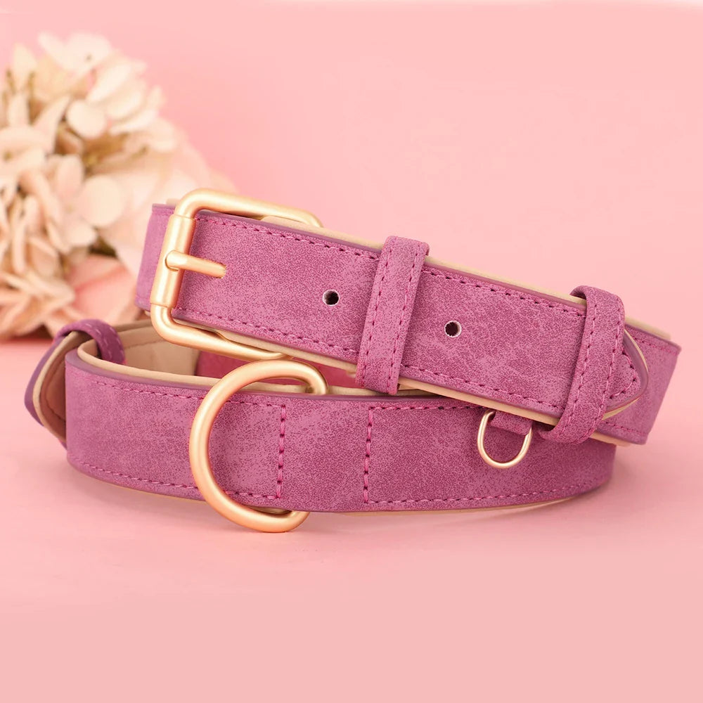 PrimePaw™ | Stijlvolle Leren Halsband