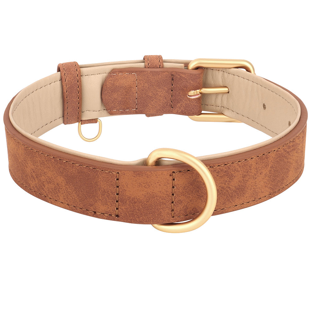 PrimePaw™ | Stijlvolle Leren Halsband