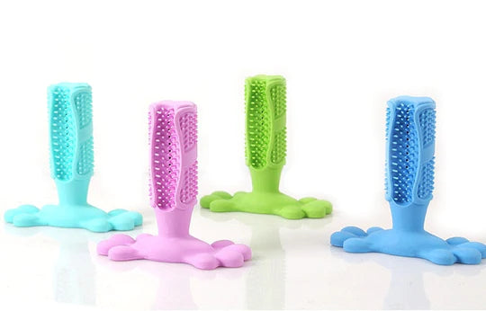 BrushPup™ | Stralend hondengebit in één speeltje