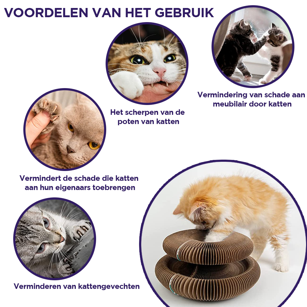 PawPlay™ | Nooit meer Krabben aan je Meubels