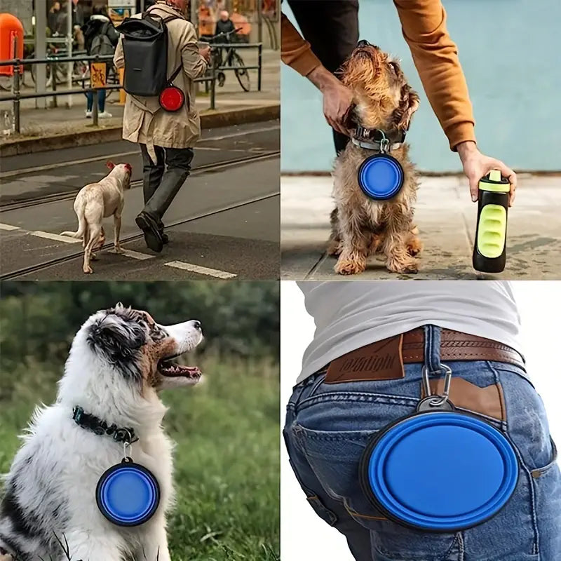 PupCup™ | 2-in-1 Compacte Reisdrinkbak