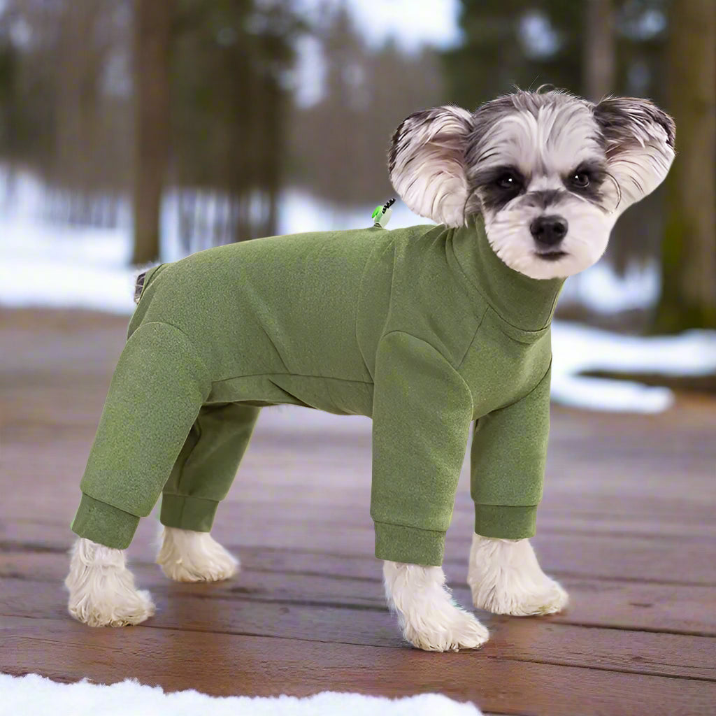 Fleecey™ | Kalmerende thermische jumpsuit voor honden