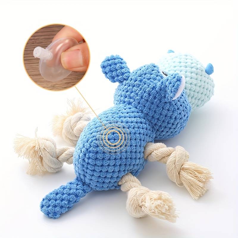 PurrPals™ | Robuuste Piepende Knuffel