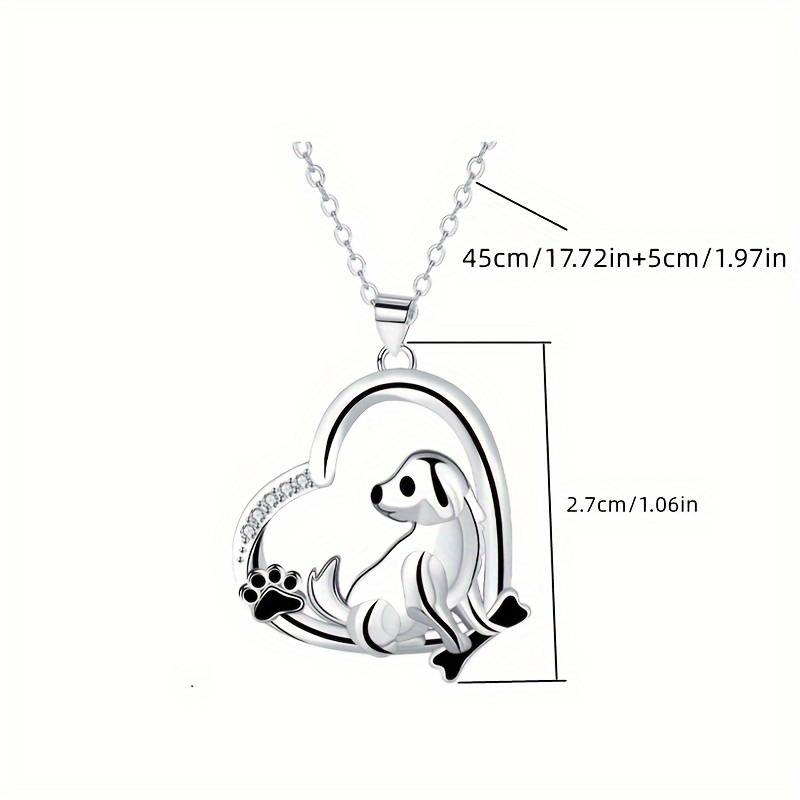 PupShine™ | Luxe Hart en Hond Ketting