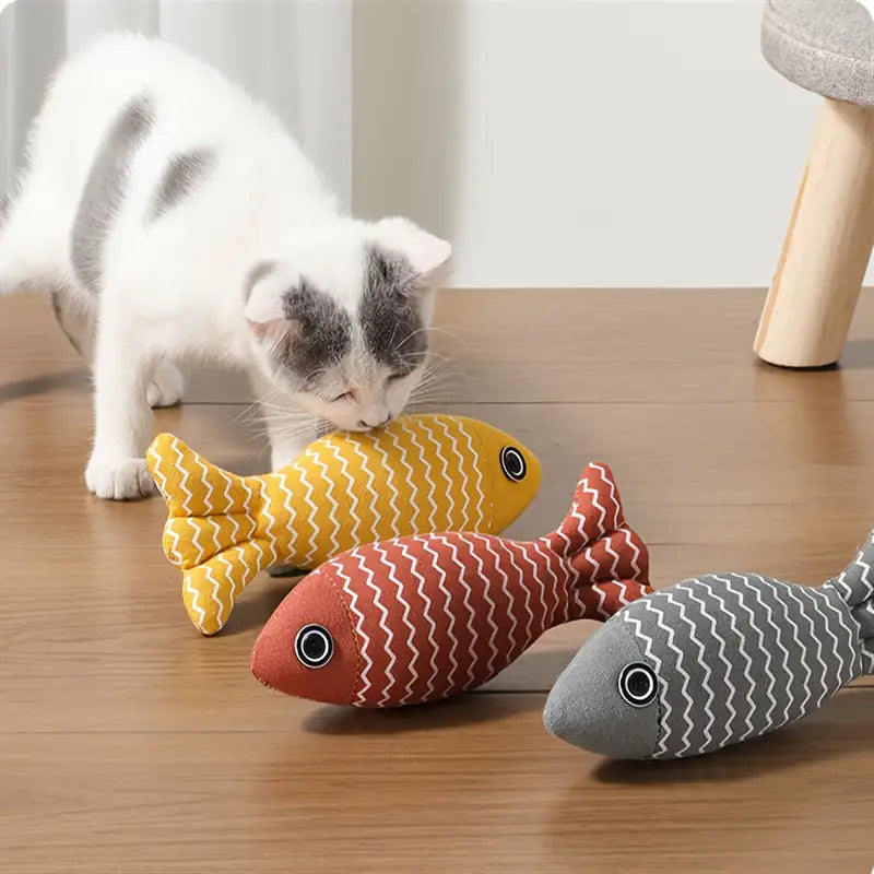 CoralCat™ | Visvormig kattenkruidspeeltje