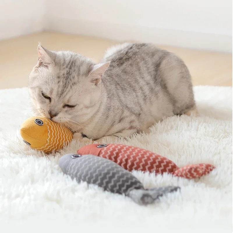 CoralCat™ | Visvormig kattenkruidspeeltje