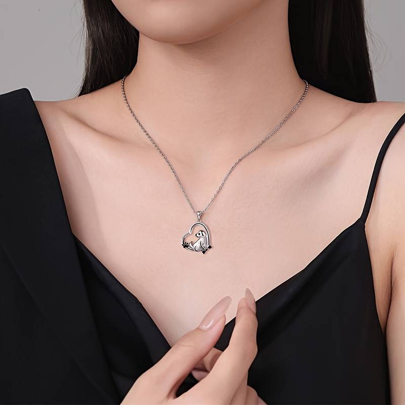PupShine™ | Luxe Hart en Hond Ketting