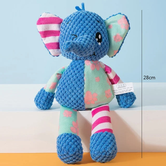 KnuffelBite™ | Sterk Kauwspeeltje met Pieper