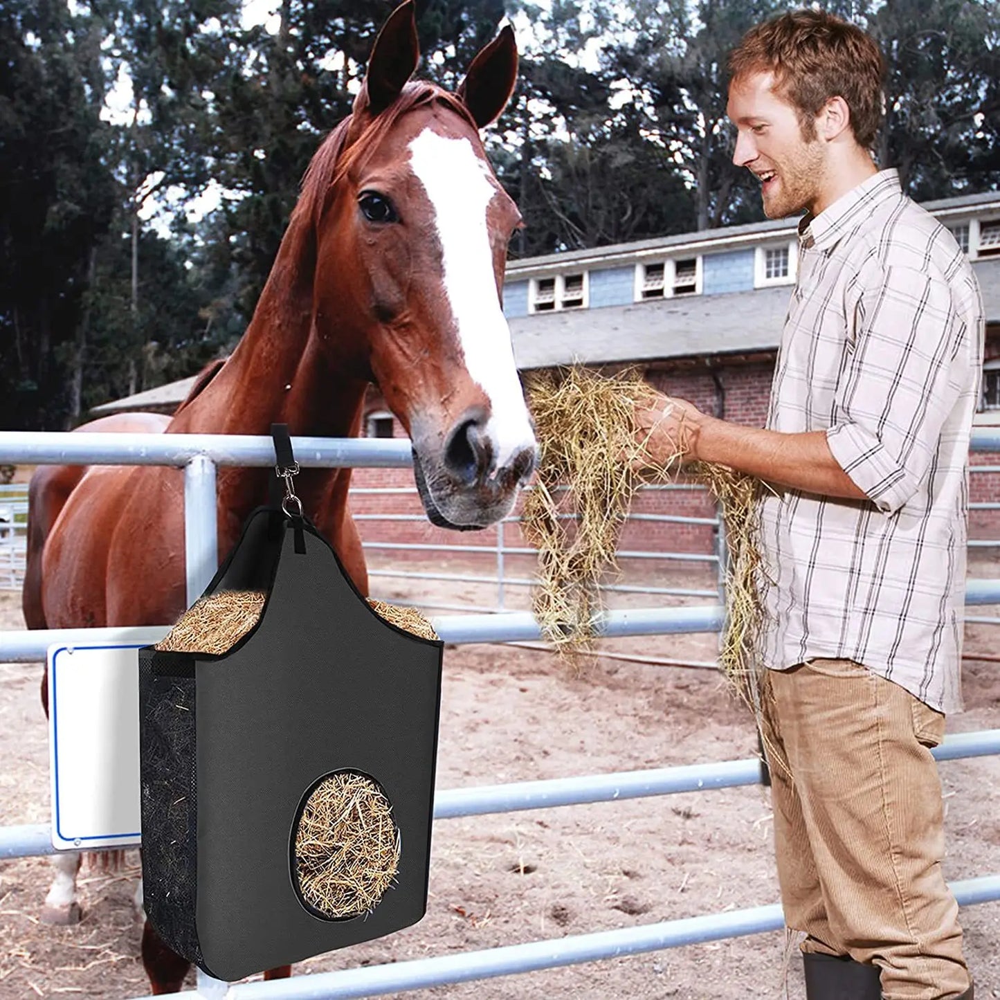 EasyHooi™ | Hooizak voor Paarden en Vee