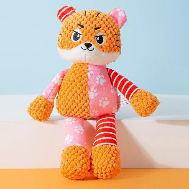 KnuffelBite™ | Sterk Kauwspeeltje met Pieper