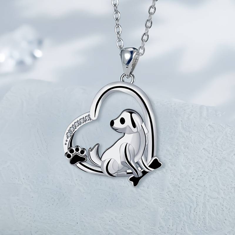PupShine™ | Luxe Hart en Hond Ketting
