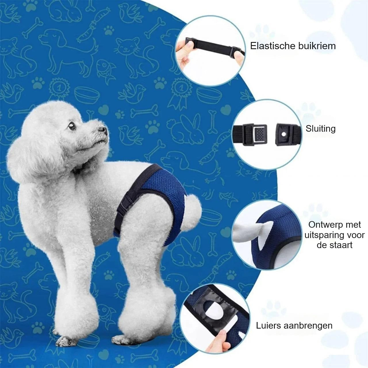 FreshWear™ | Beschermt honden tegen Lekkages