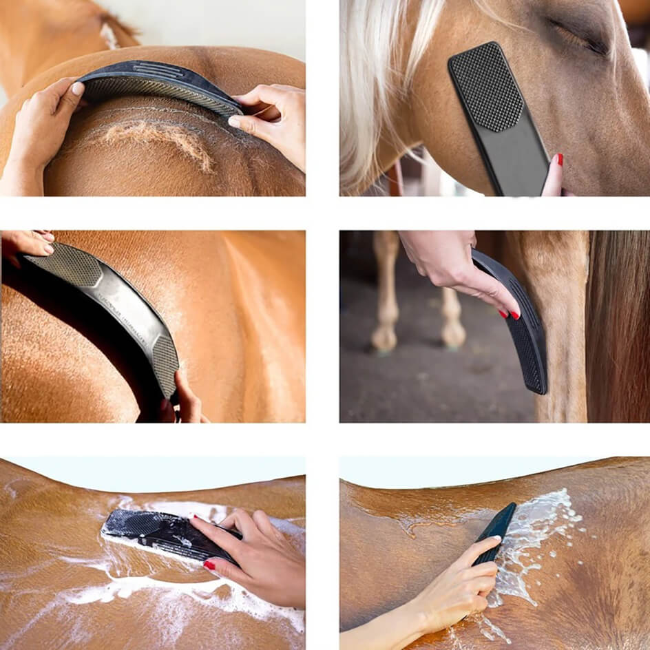 HaloHorse™ | 6-In-1 Paardenborstel