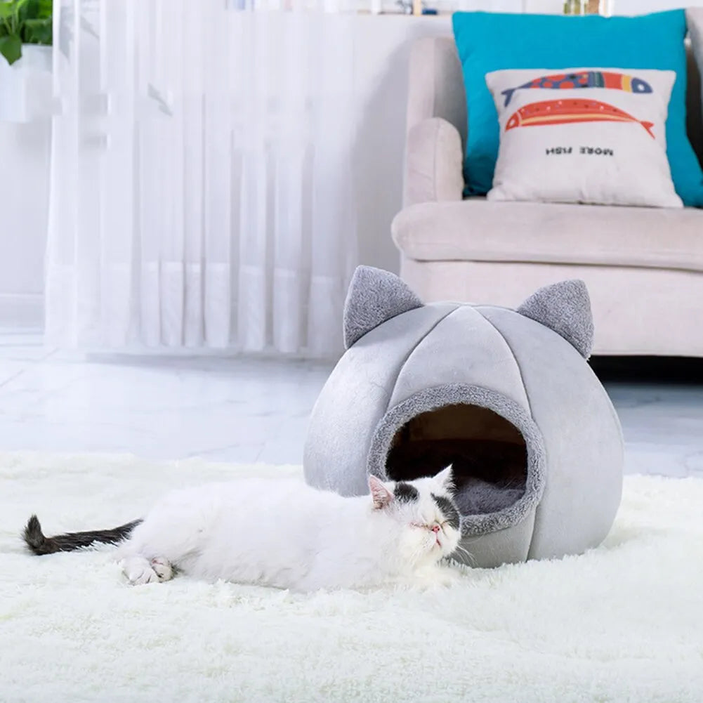 CatCave™ | Warme Kattenbed voor de Winter