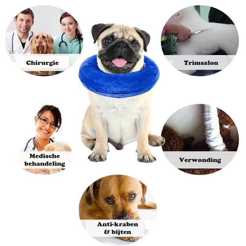 BlissNeck™ | Anti-Bijt Kraag Opblaasbaar