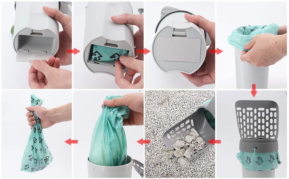 EasyScoop™ | Een Schone Kattenbak in Eén Handomdraai