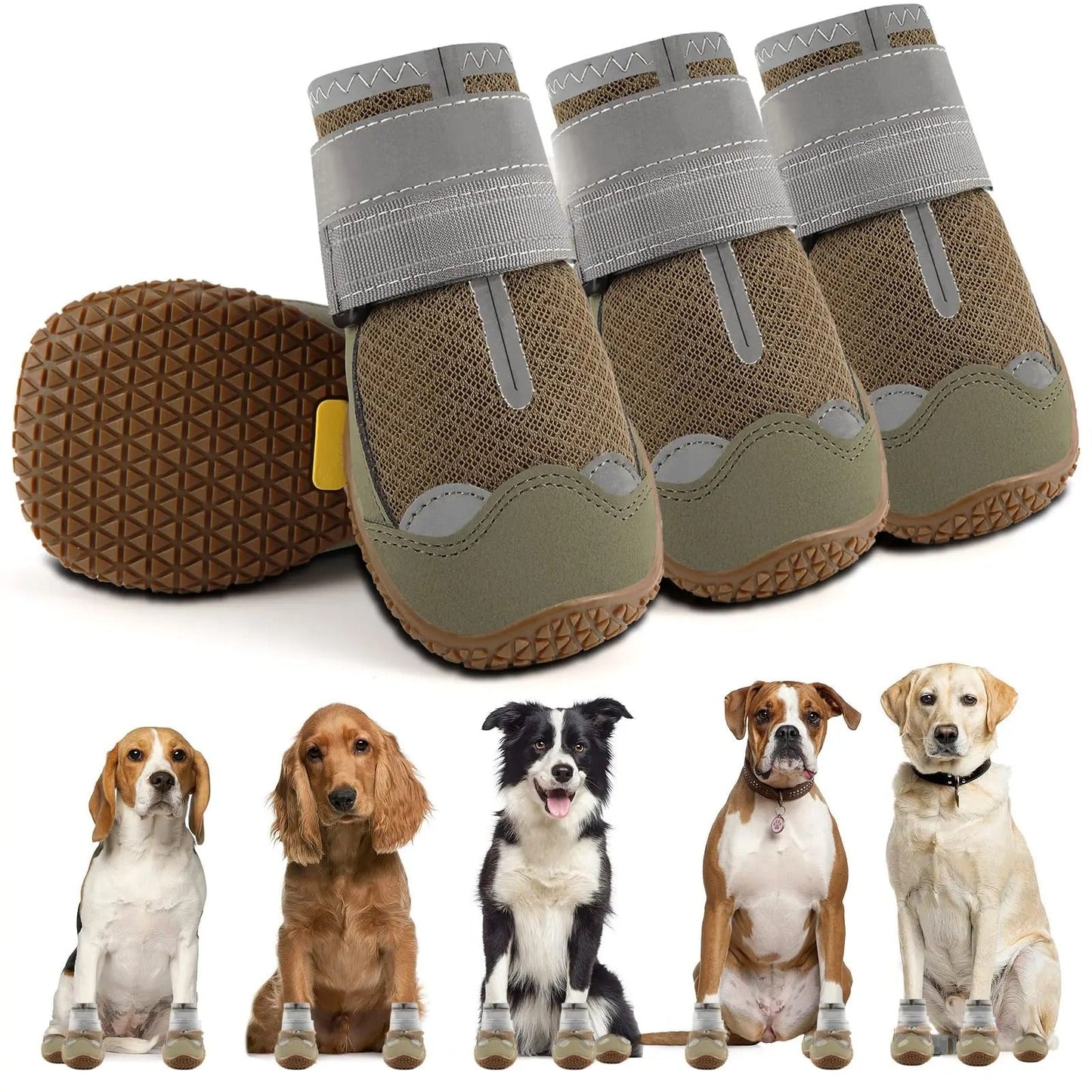RuffStep™ | Laarzen Hond voor Hitte en Kou