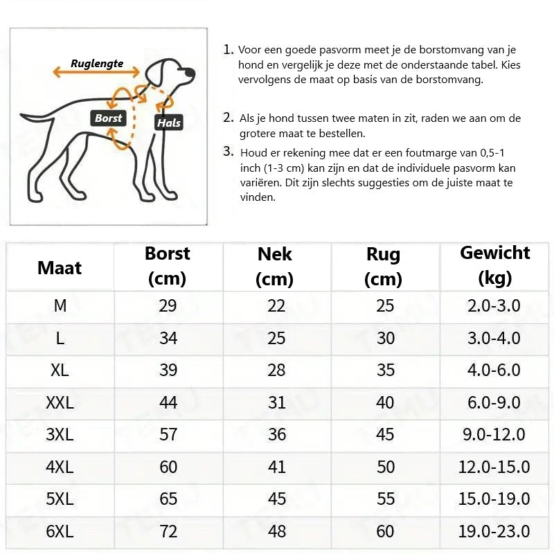 Pawchie™ | Bescherm je hond tegen kou en regen