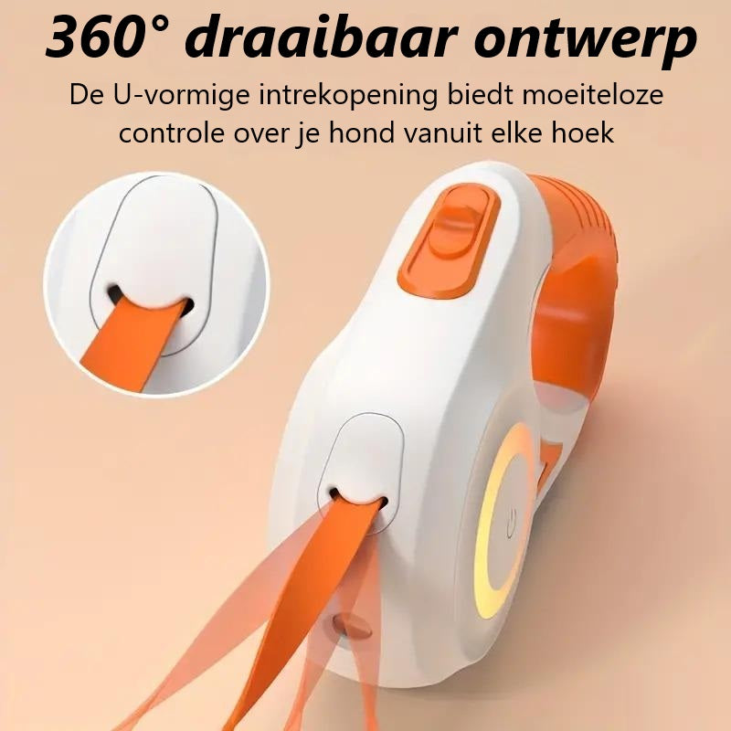 NightWalker™ | Altijd Zichtbaar met 360° Rotatie, LED-Verlichting en Ingebouwde Zaklamp