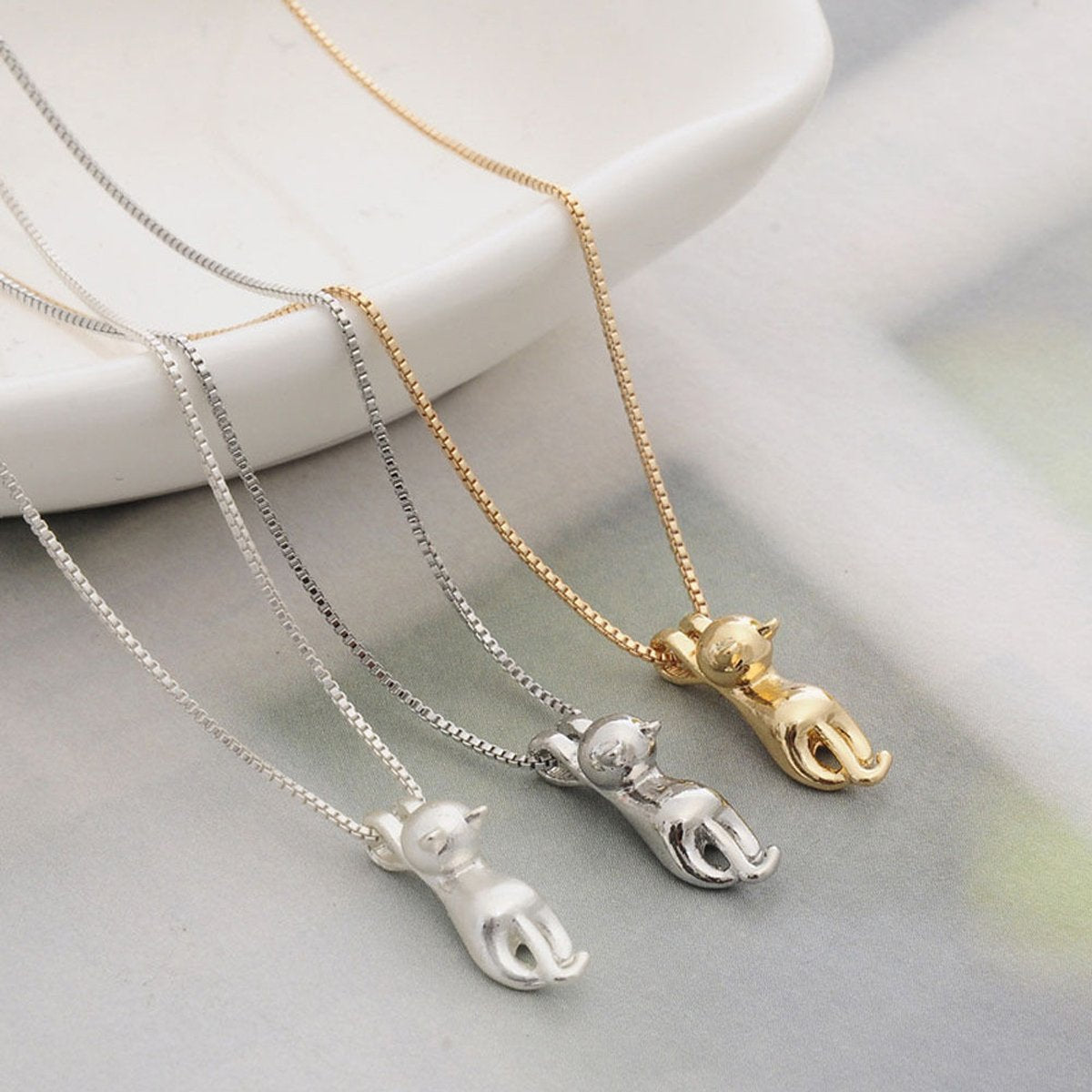 PurrLuxe™ | Luxe Kattenliefde Halsketting