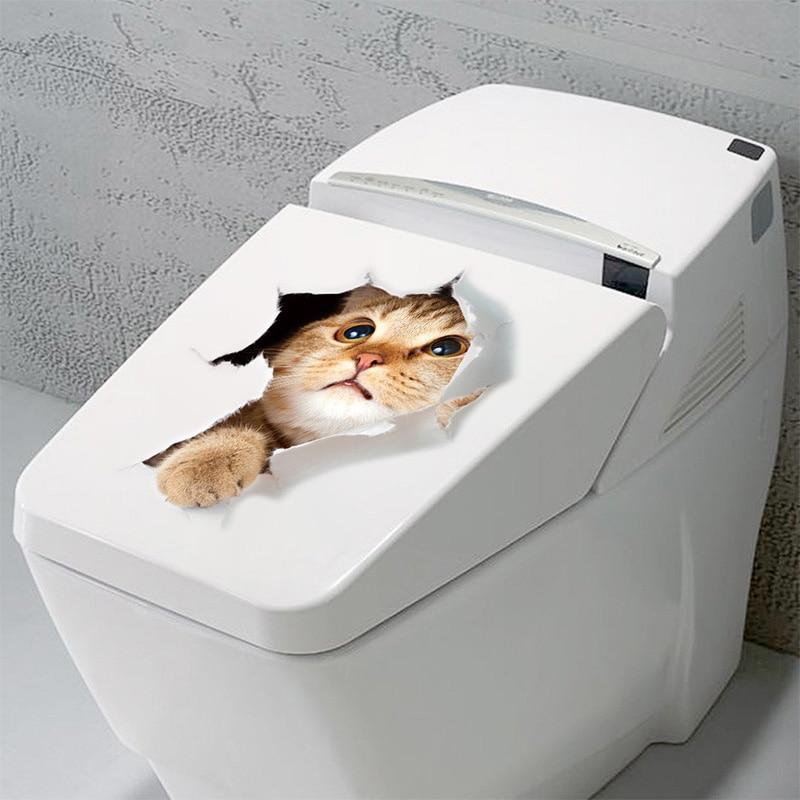 Mewlin™ | Schattige 3D Katten Muurstickers