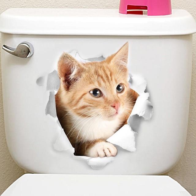 Mewlin™ | Schattige 3D Katten Muurstickers