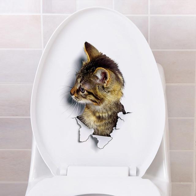 Mewlin™ | Schattige 3D Katten Muurstickers