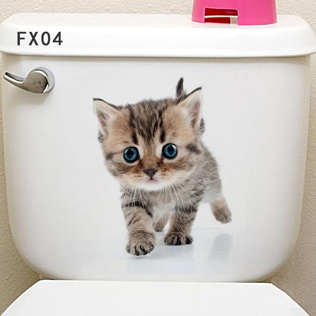 Mewlin™ | Schattige 3D Katten Muurstickers