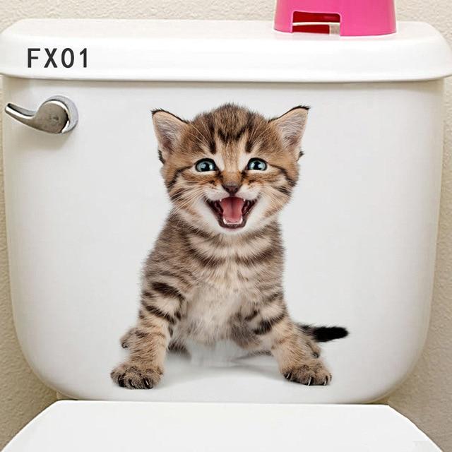 Mewlin™ | Schattige 3D Katten Muurstickers