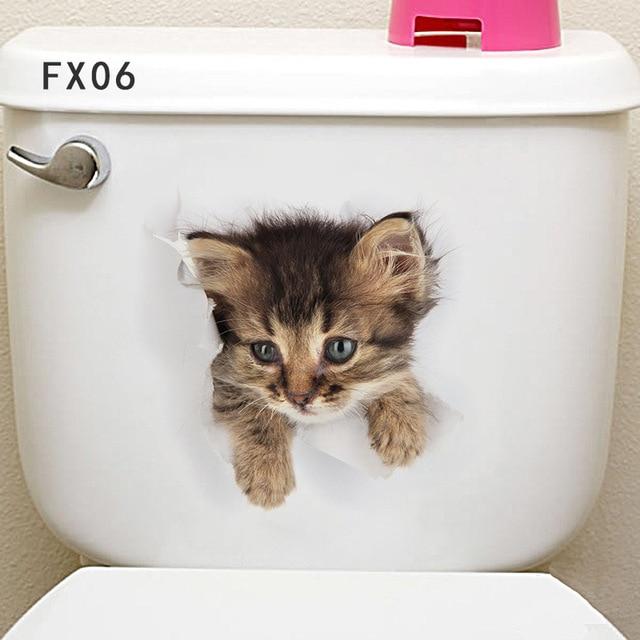 Mewlin™ | Schattige 3D Katten Muurstickers