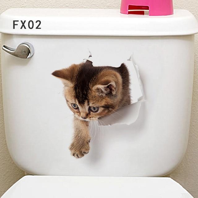 Mewlin™ | Schattige 3D Katten Muurstickers