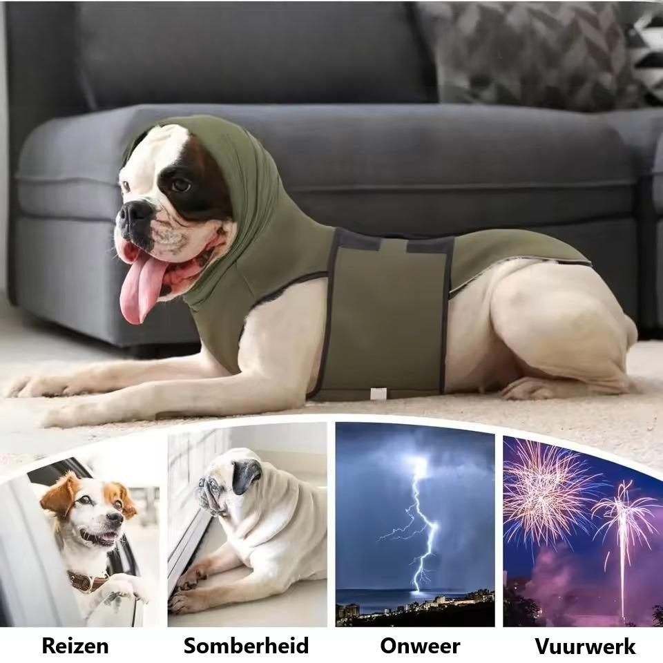 CalmVest™ | Stop paniek door vuurwerkstress