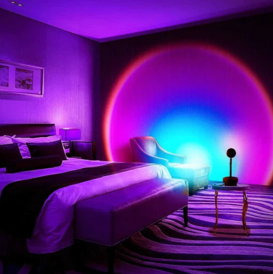 Sunset Projector Lamp™ | Verander de donkere dagen in een warme gloed
