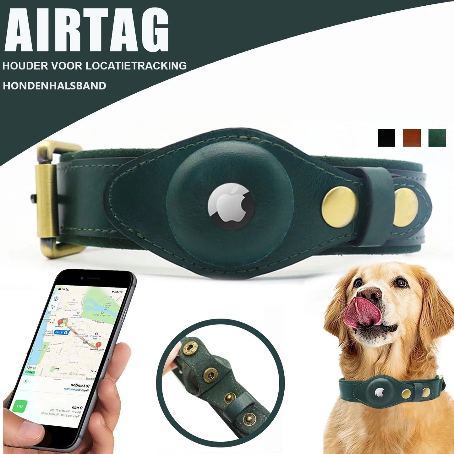 TrackMate™ | Real-Time Tracking Halsband
