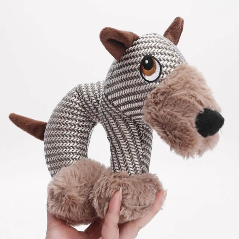 FurryFriend™ | Stevig piepend hondenspeeltje
