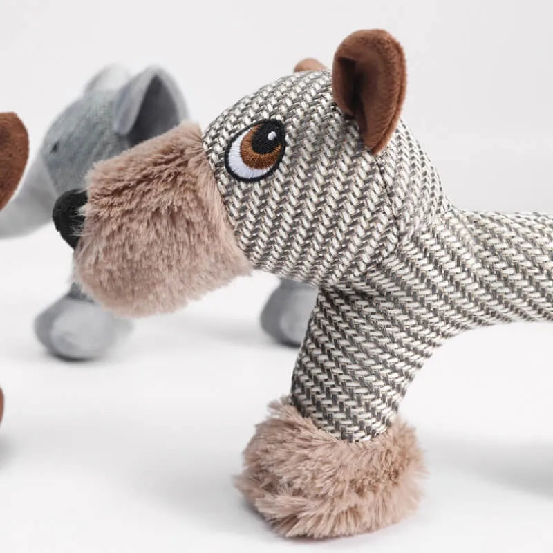 FurryFriend™ | Stevig piepend hondenspeeltje