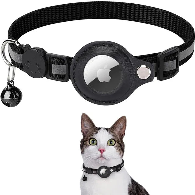 CatTrack™ | Premium Kattenhalsband voor AirTag Locatie Tracking
