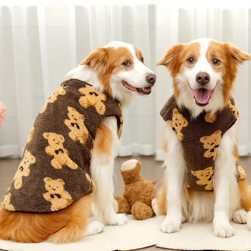 PawBear™ | Teddybeer Fleece Hondenjas