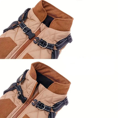 Woofly™ | Hondenjas voor regen en warmte met fleecevoering