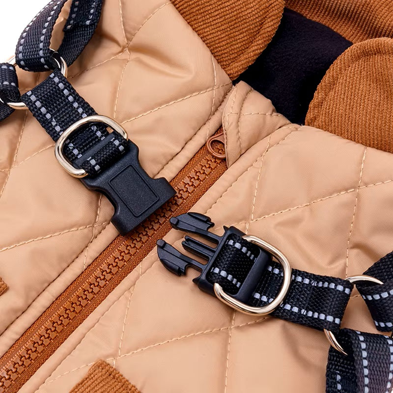Woofly™ | Hondenjas voor regen en warmte met fleecevoering