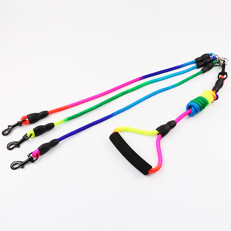 LeashUp™ | Split Riem Voor Drie Honden