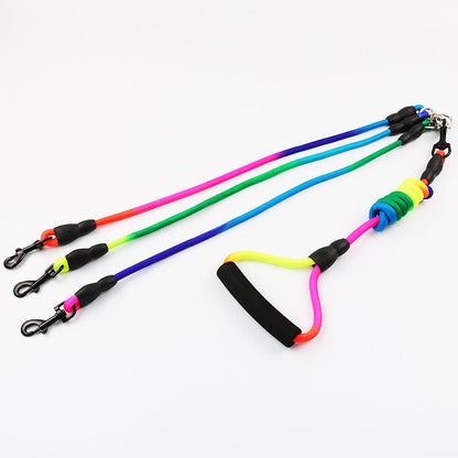 LeashUp™ | Split Riem Voor Drie Honden