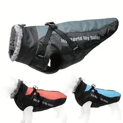 CloudTail™ | Warme Hondenjas met Reflectie