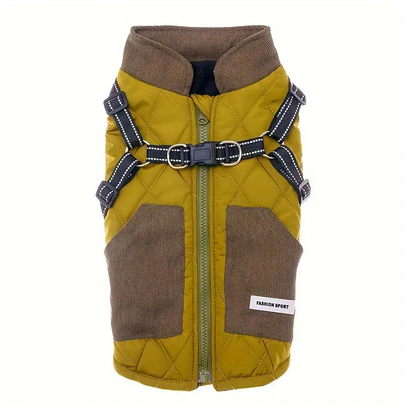 Woofly™ | Hondenjas voor regen en warmte met fleecevoering