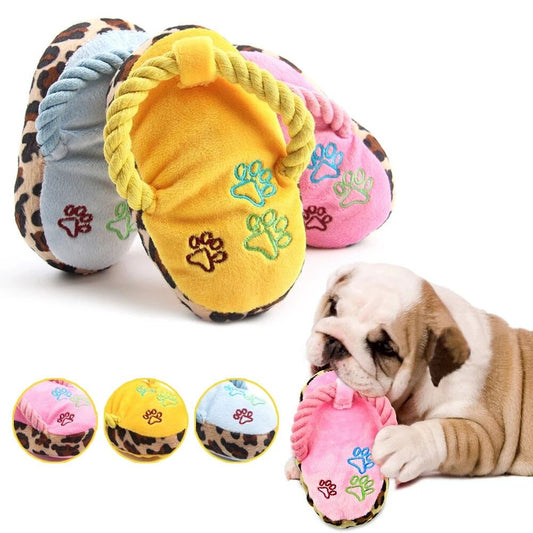 PootPret™ | Piepende Pantoffel voor Honden