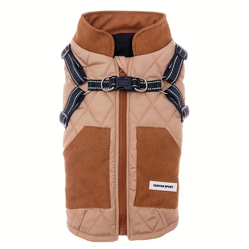 Woofly™ | Hondenjas voor regen en warmte met fleecevoering