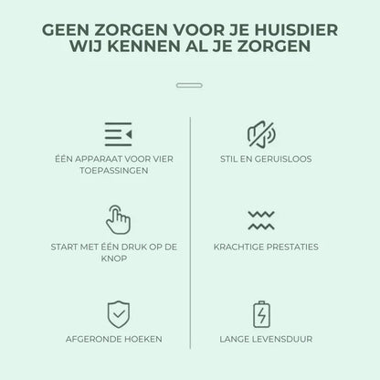 FurPro™ | Stressvrije Vachtverzorging voor een Haarvrij Huis