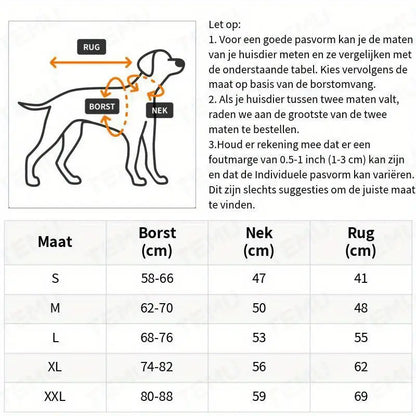 Pawsy™ | Warme en waterdichte hondenjas