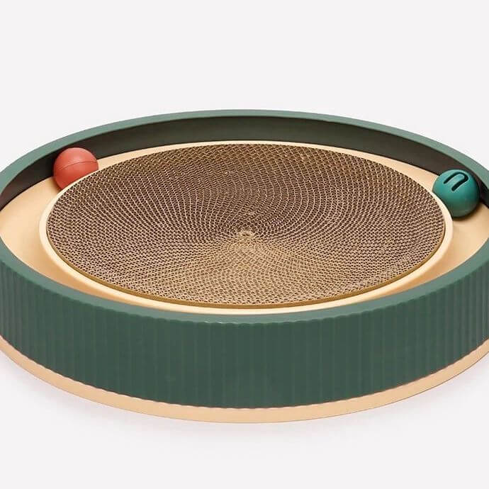 ScratchBall™ | Retro Ronde Krabpaal met Bal