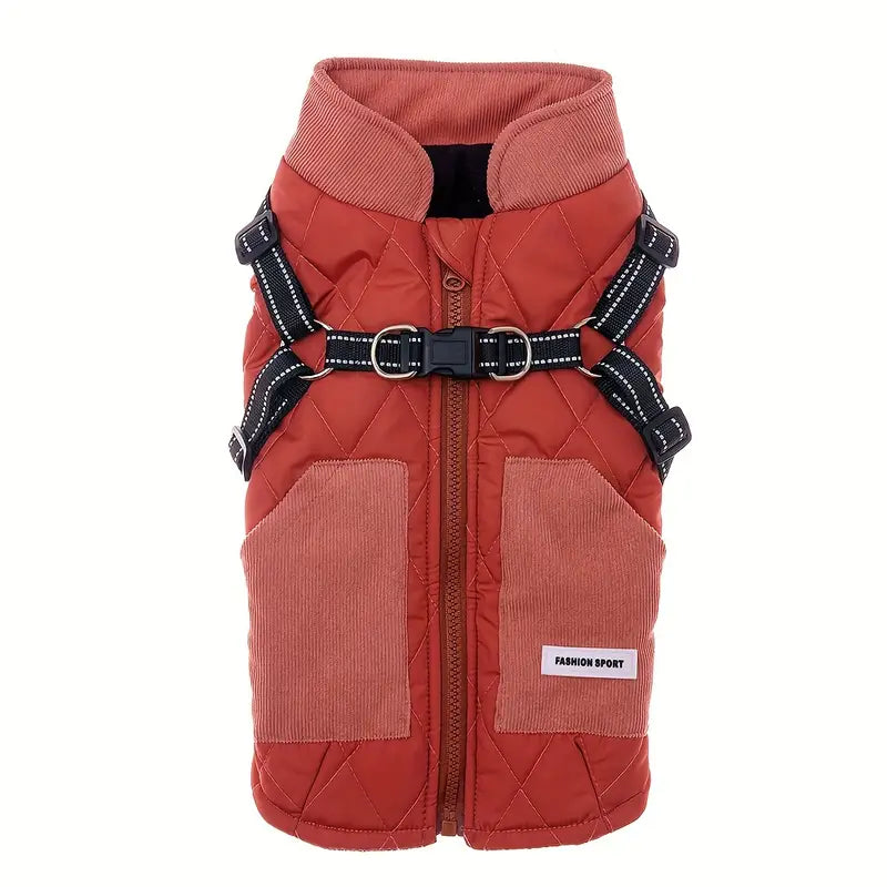 Woofly™ | Hondenjas voor regen en warmte met fleecevoering